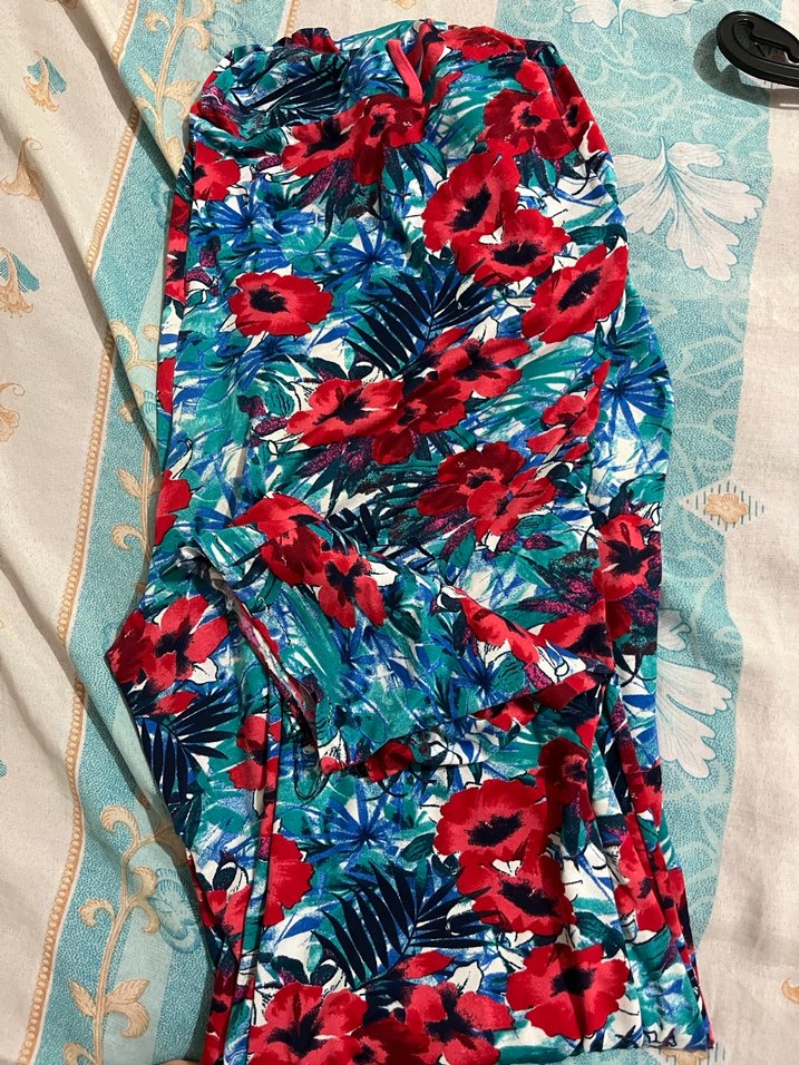 Renkli rahat şalvar - Görsel 3