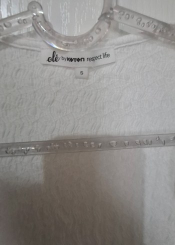 Beyaz Keten Kadın Bohem Bolero - Görsel 3