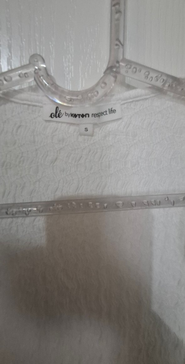 Beyaz Keten Kadın Bohem Bolero - Görsel 3