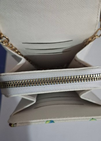 Desenli Kadın Avakado Desenli Çanta - Görsel 4