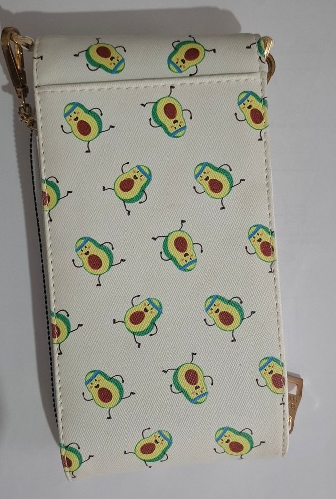 Desenli Kadın Avakado Desenli Çanta - Görsel 2