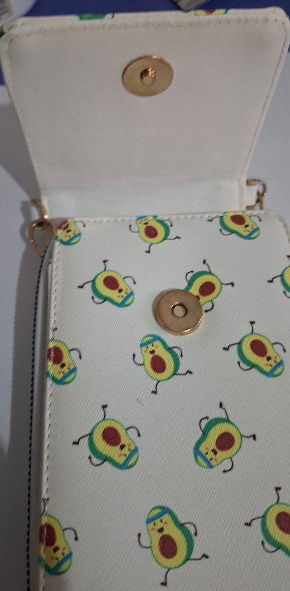 Desenli Kadın Avakado Desenli Çanta - Görsel 3