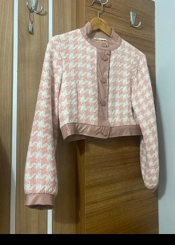 Bershka PEMBE CEKET