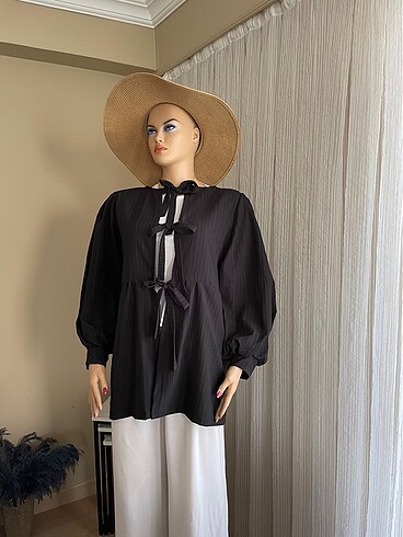 l Beden İpli siyah kimono