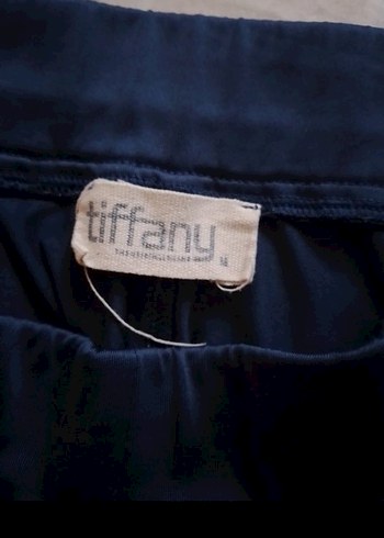 Beyaz Çizgili Mavi Kadın Eşofman - Görsel 3