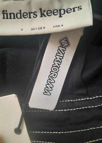 Siyah Midi Kadın Mini Etek - Görsel 5