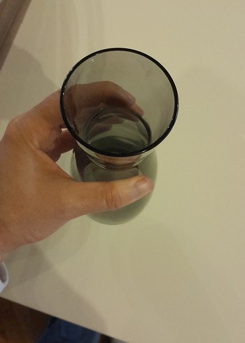 Koyu Bej Renkli Vazo - Görsel 3