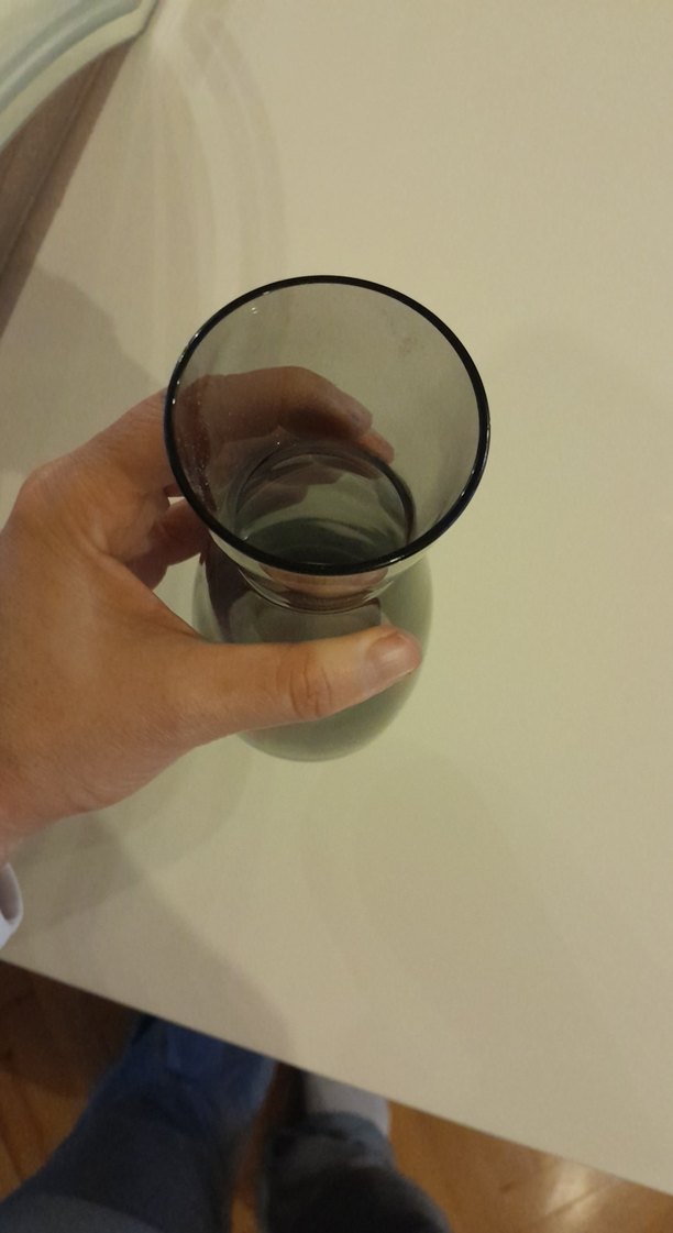 Koyu Bej Renkli Vazo - Görsel 3