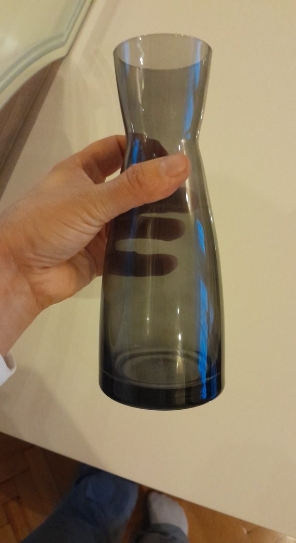 Koyu Bej Renkli Vazo - Görsel 2