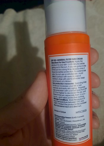 Maru-Derm SPF 50+ Güneş Kremi Mineral Filtreli - Görsel 2