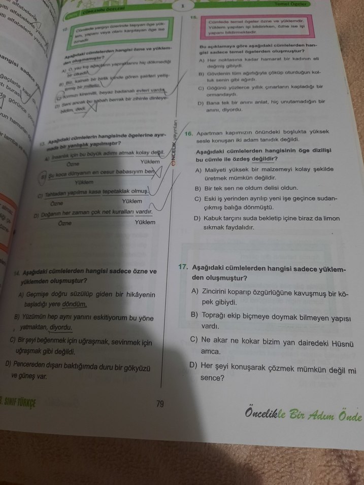 8. Sınıf Deha Türkçe Soru Bankası - Görsel 2