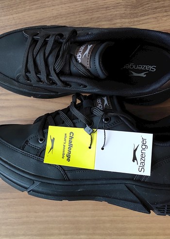 Slazenger Siyah Erkek Spor Ayakkabı - Görsel 5