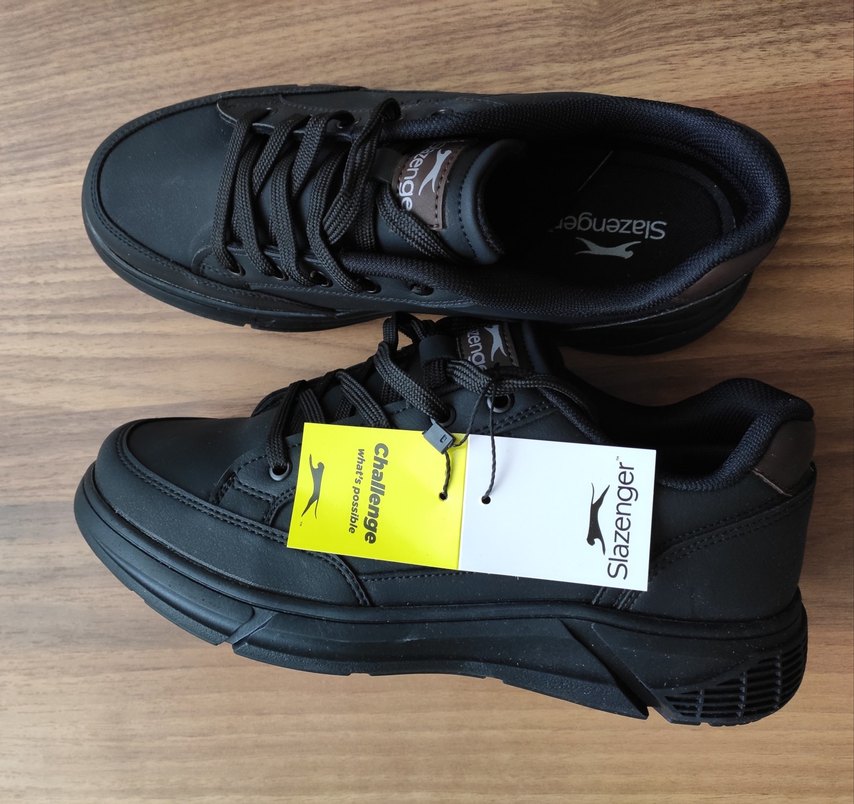 Slazenger Siyah Erkek Spor Ayakkabı - Görsel 5