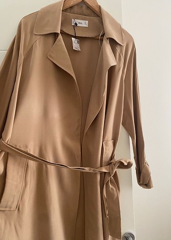 Mango Kadın Uzun Kuşaklı Trençkot - Görsel 6