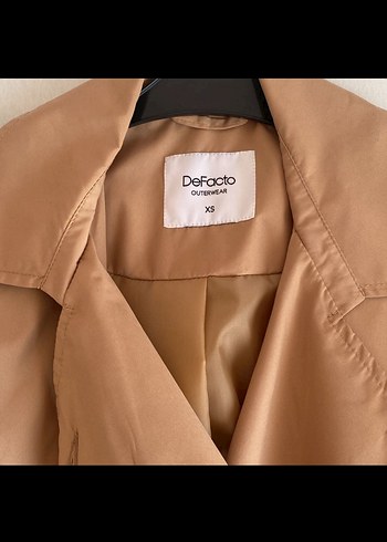 Bej Kadın Midi Trençkot - Görsel 3