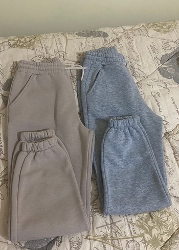 Gri Kadın alt eşofman - Görsel 2