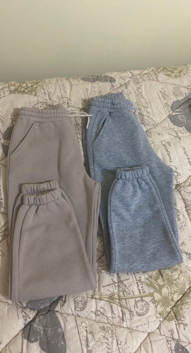 Gri Kadın alt eşofman - Görsel 2