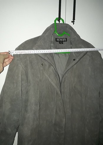 gri bromley erkek mont medium - Görsel 3