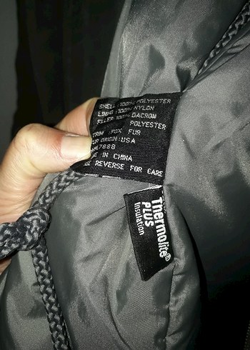 gri bromley erkek mont medium - Görsel 6