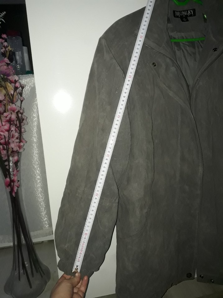 gri bromley erkek mont medium - Görsel 4