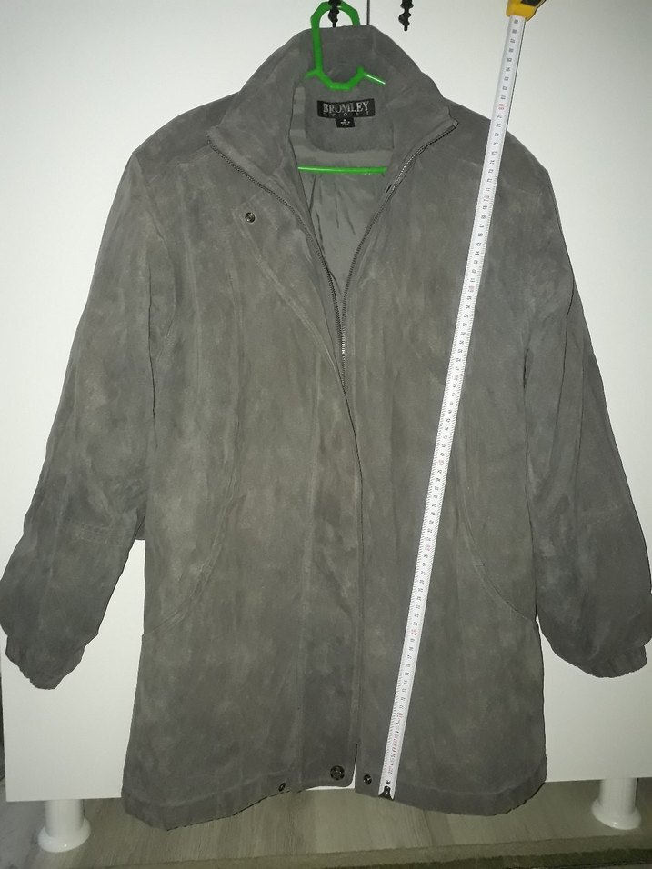 gri bromley erkek mont medium - Görsel 2