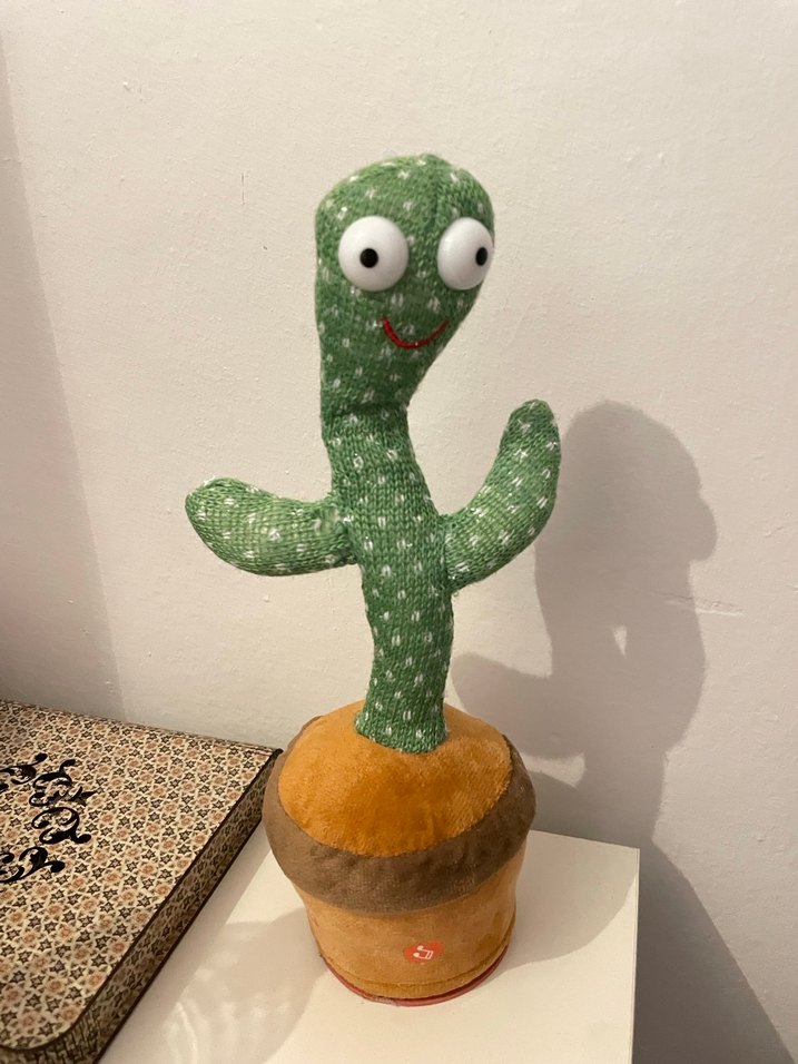 Renkli Gözlü Kaktüs Müzikli Oyuncak - Görsel 2