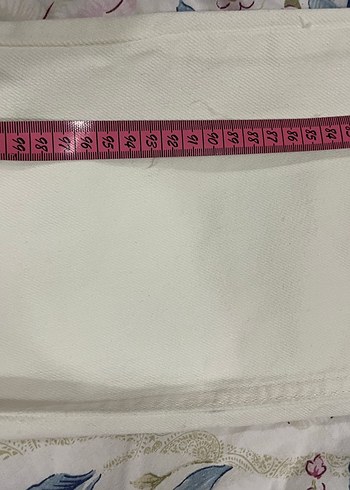 Kadın Ekru Düz Kesim Midi Pantolon - Görsel 4