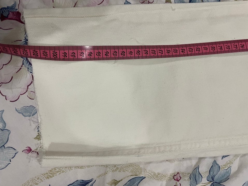 Kadın Ekru Düz Kesim Midi Pantolon - Görsel 4