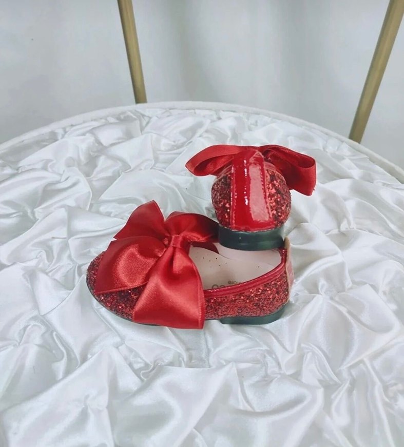 Prenses Gibi Işıl Işıl Fiyonklu Babet - Görsel 2