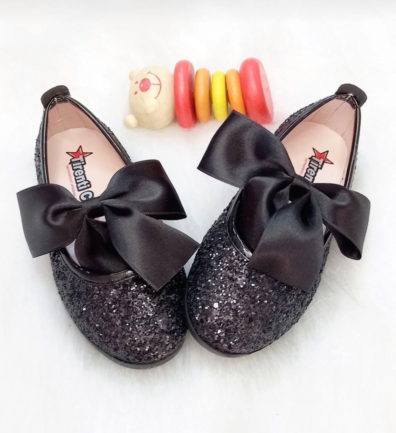 Prenses Gibi Işıl Işıl Fiyonklu Babet - Görsel 2