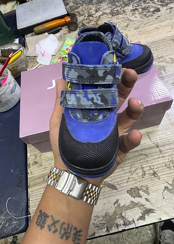 21 Hakiki Deri 0-12 Ay Erkek Çocuk Bot - Görsel 4