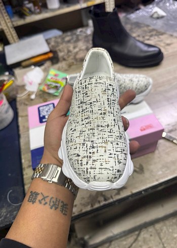 31 Unısex Hakiki Deri Çocuk Spor Ayakkabı - Görsel 3