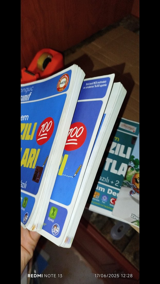 9. Sınıf 1. ve 2. Dönem Yazılı Notları Kitapları - Görsel 2