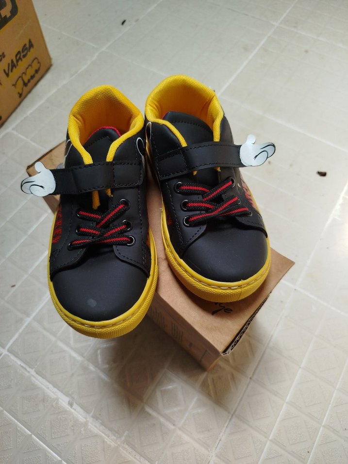 Sarı Renkli Erkek Çocuk Spor Ayakkabı - Görsel 2