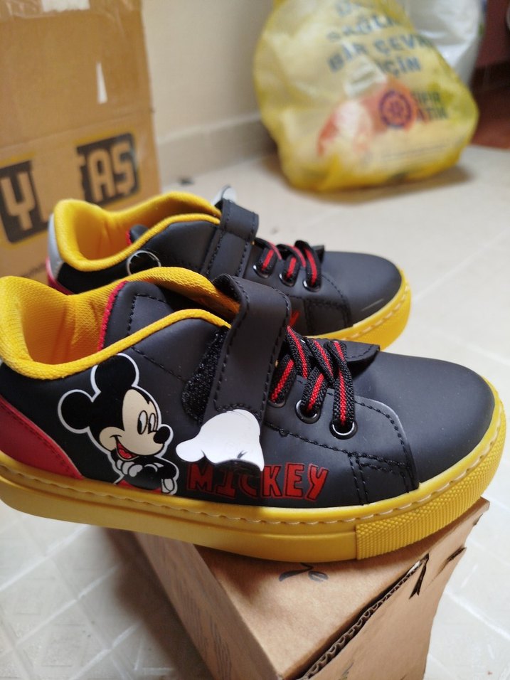 Sarı Renkli Erkek Çocuk Spor Ayakkabı - Görsel 3