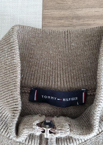 Tommy Hilfiger Gri Erkek Kazak - Görsel 2