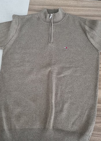 Tommy Hilfiger Gri Erkek Kazak - Görsel 3