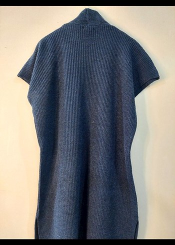 Triko Kadın Uzun Yelek - Görsel 3