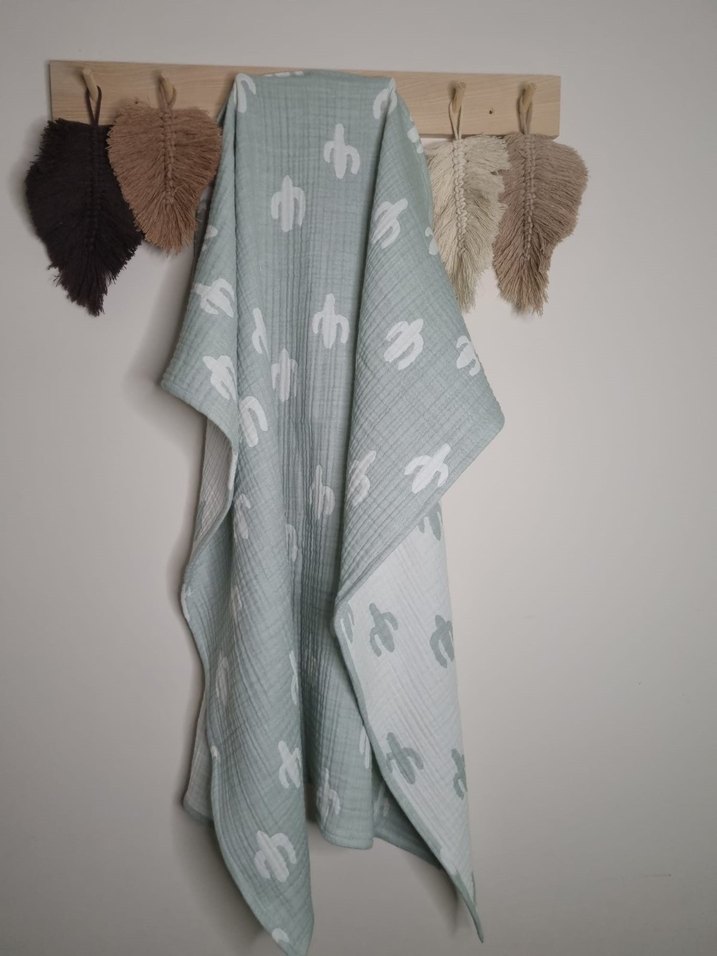 4 katlı müslin battaniye - Görsel 4