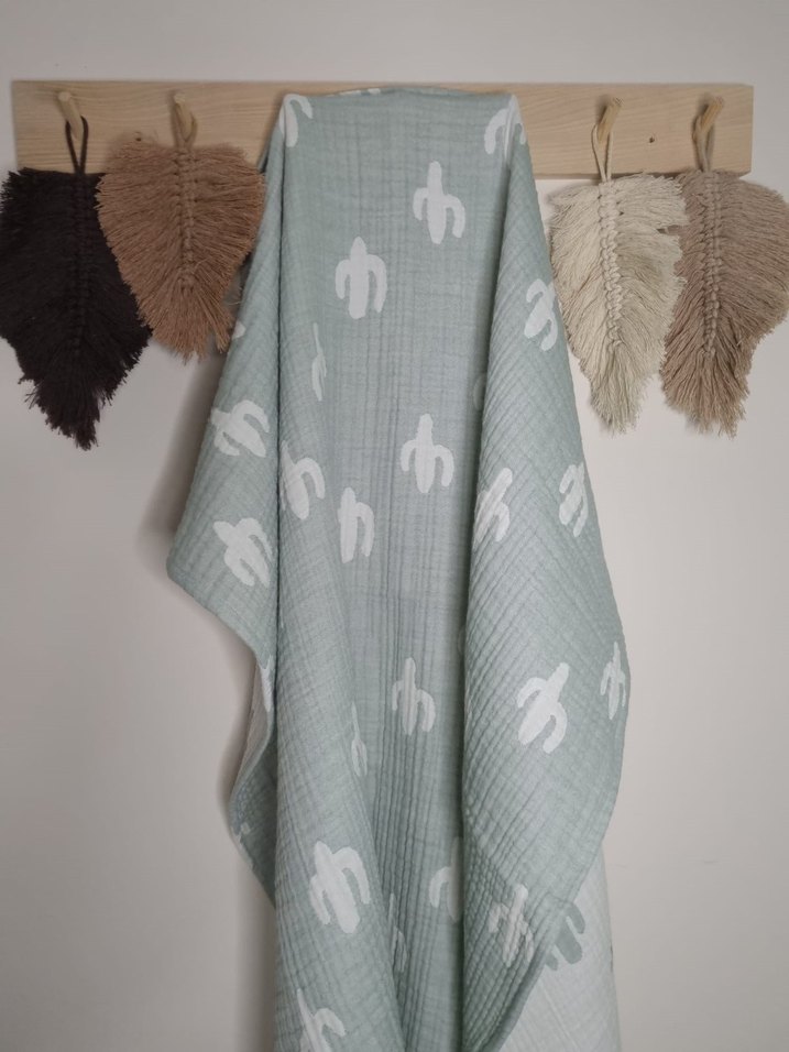 4 katlı müslin battaniye - Görsel 3