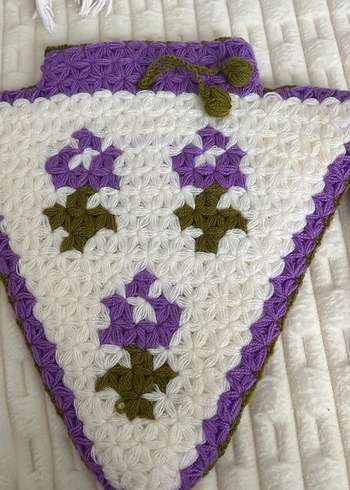 Renkli Üçgen Banyo lifi - Görsel 3