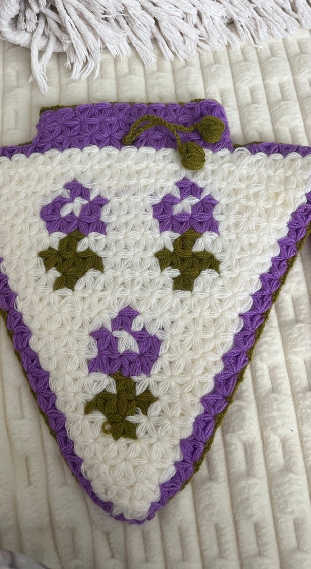 Renkli Üçgen Banyo lifi - Görsel 3