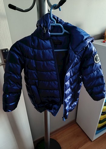 Parlak Mavi Erkek Çocuk Mont - Görsel 2