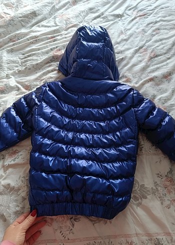 Parlak Mavi Erkek Çocuk Mont - Görsel 6