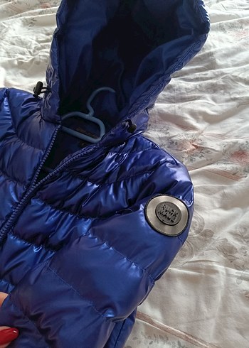 Parlak Mavi Erkek Çocuk Mont - Görsel 5