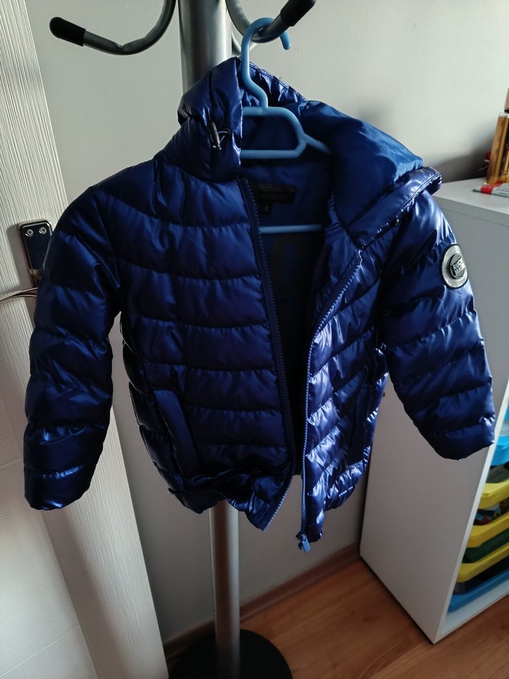 Parlak Mavi Erkek Çocuk Mont - Görsel 2