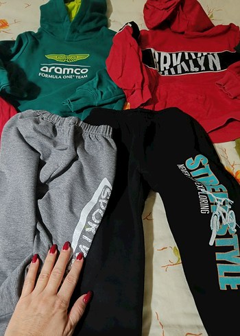 Marvel Baskılı Kırmızı Erkek Bebek Takımı - Görsel 3