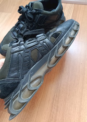 Kahverengi Kamuflaj Bağcıklı Erkek Spor Ayakkabı - Görsel 3