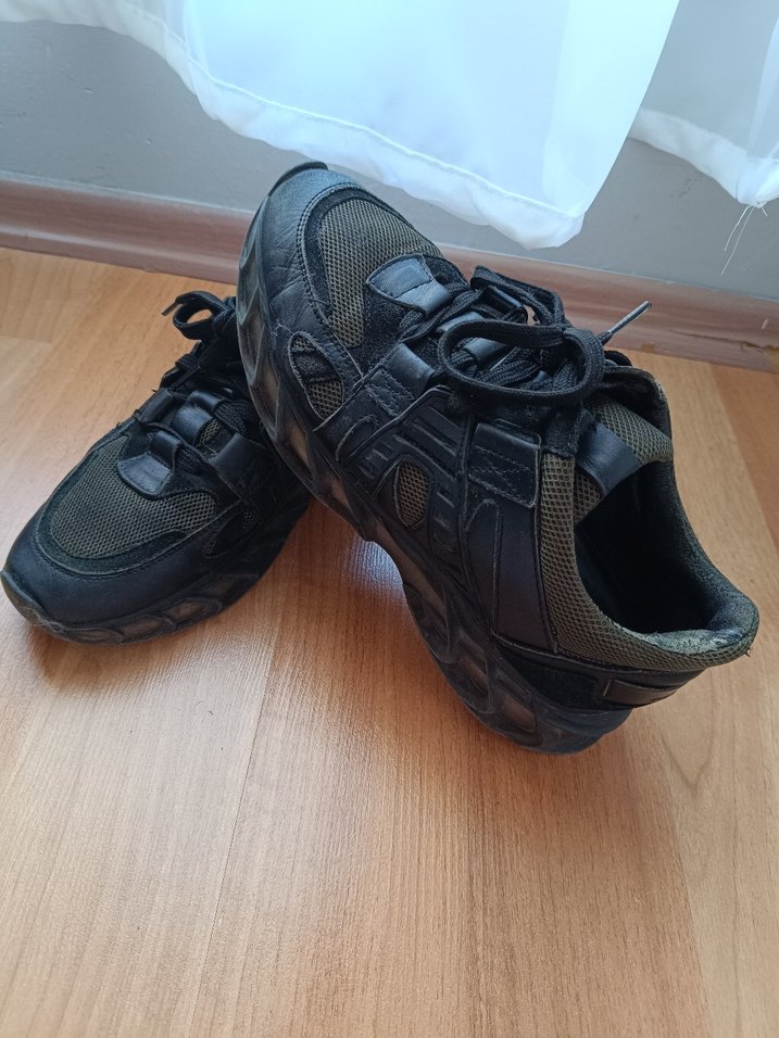 Kahverengi Kamuflaj Bağcıklı Erkek Spor Ayakkabı - Görsel 2