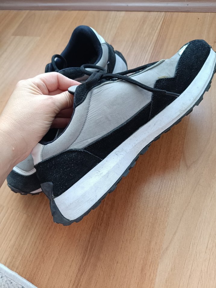 Gri Bağcıklı Erkek Spor Ayakkabı - Görsel 3